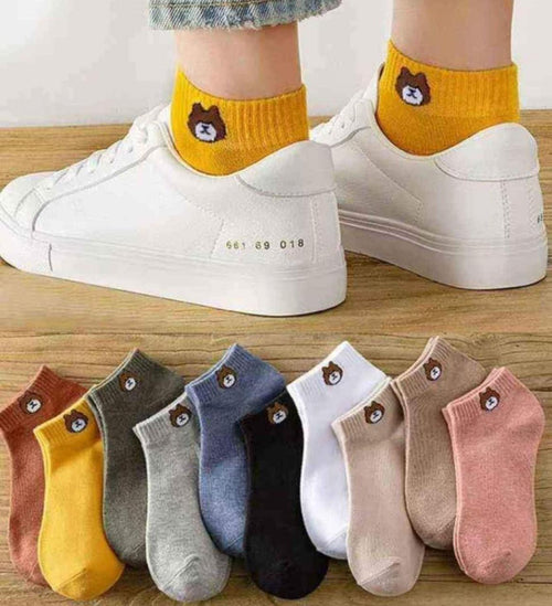 10 pares de medias kawai